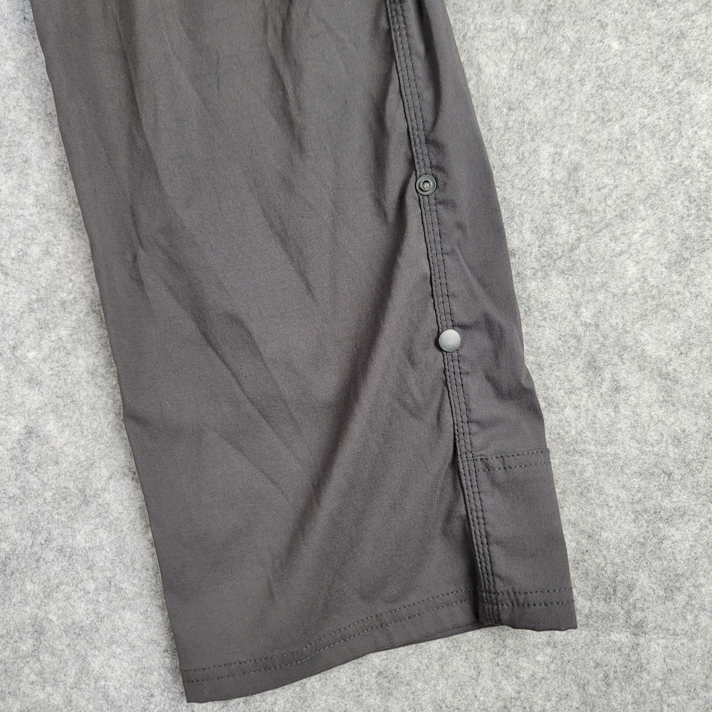 Prana Stretch Zion Hiking Pants Mens 36x30 Gray Nylon Cargo M4ST30116 - Picture 10 of 12